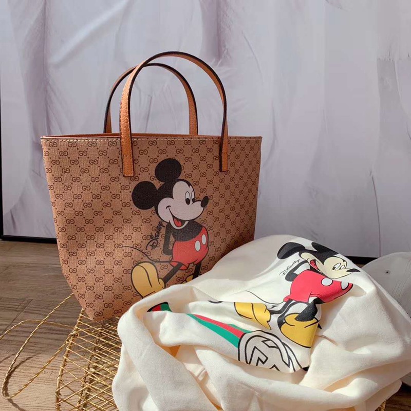 DISNEY (ディズニー) x GUCCI ミディアム トートバッグ