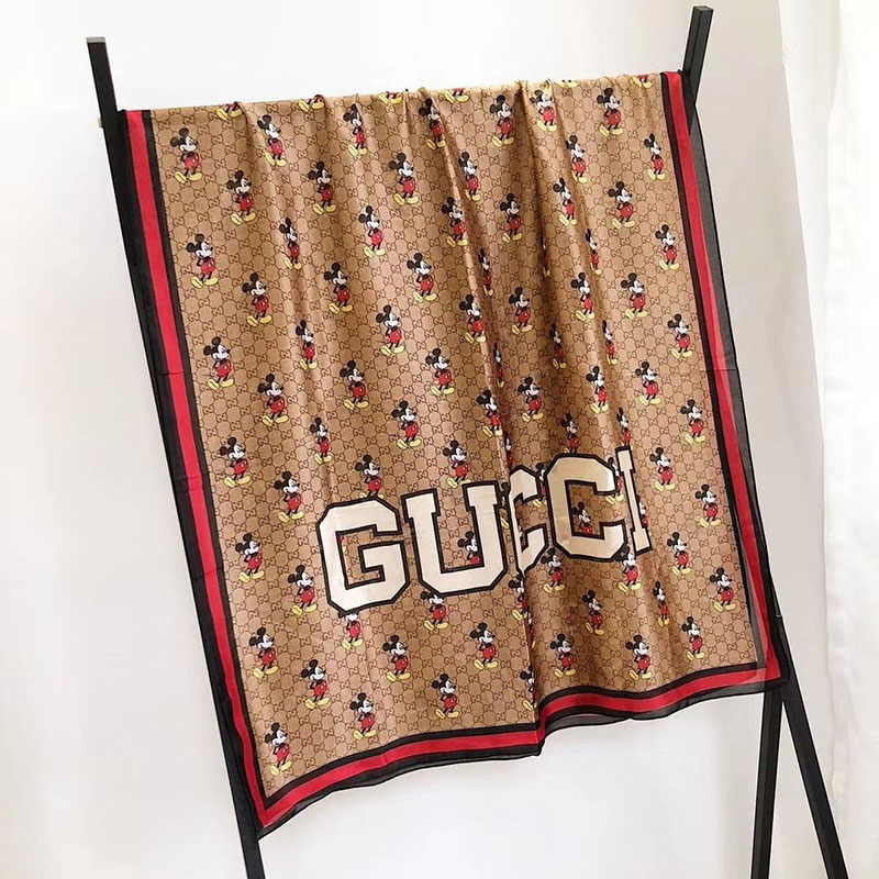 グッチ スカーフ GGロゴ ディズニーコラボ GUCCIストール