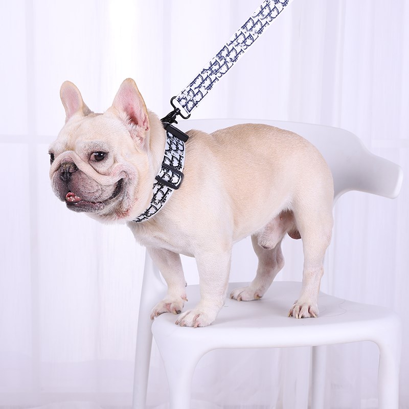 Dior犬用リード ハーネス 首輪 ディオール 犬のリード 犬のお散歩グッズ 犬首輪リード