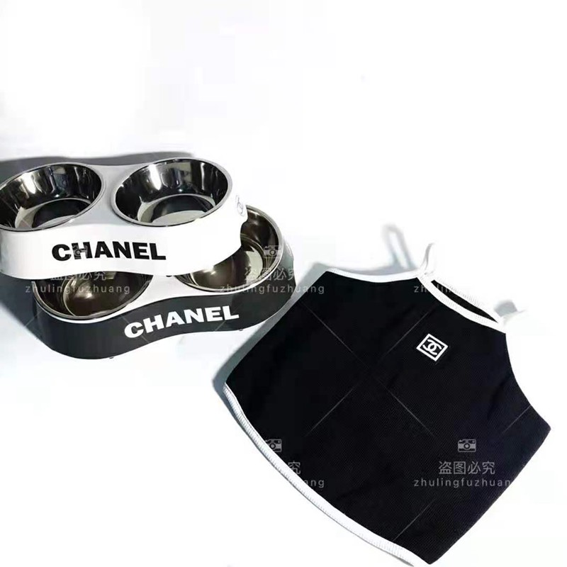 CHANEL ブランド ペット 食器