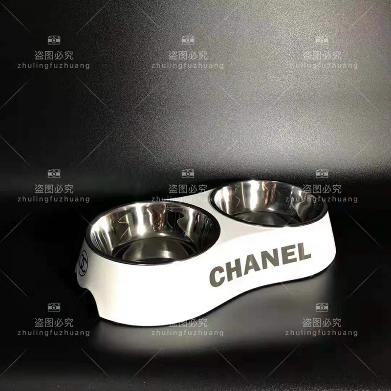 CHANEL ブランド ペット 食器