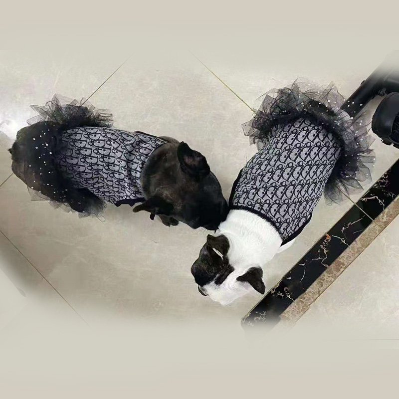 ディオールDior ブランド ペット服 犬スカート ペットウェア かわいい
