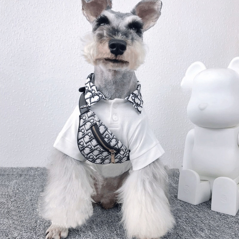 dior ディオール ペット用品 猫犬服 ポロシャツ ペットバッグ