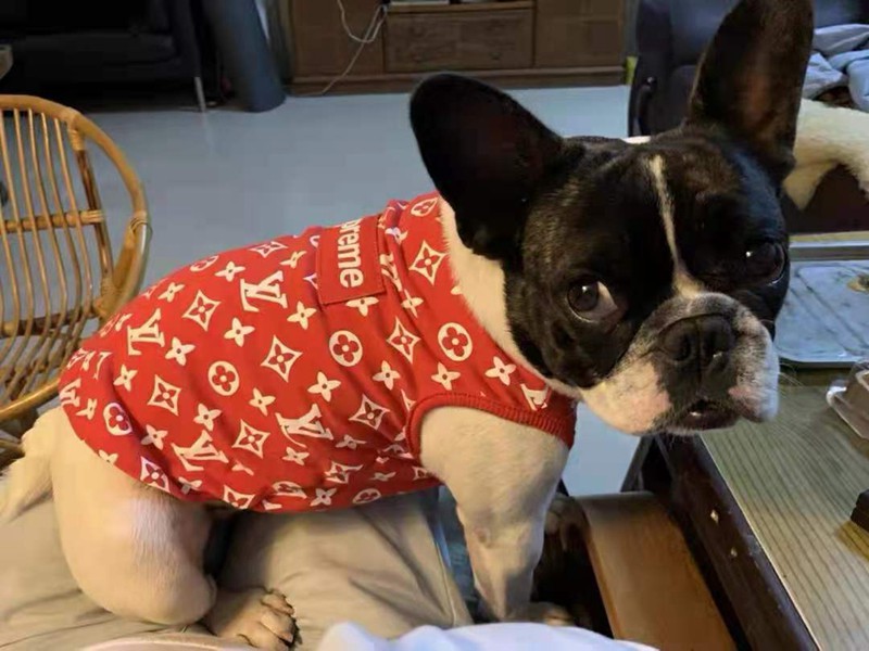 Supreme 犬洋服 ブランド ペット服 偽物 Tシャツ 防寒 コート 犬用 シュプリーム