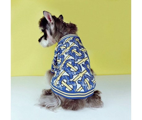 バーバリーペット用セーター シャネル犬パーカー Diorペットの牽引ロープセット