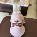 シュプリーム ペット服 犬猫用ドッグウェア ブランド Snoopy ペットパーカー かわいい洋服 秋冬服  防寒 暖かい Supreme スフィンクス服 トイプードル服 スヌーピー 漫画ペットウェア よい肌触り 柔らかい ファッション 人気 コピー 小中型犬服