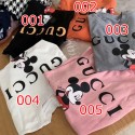 GG ディズニー コラボ シリーズ パーカー 春トップス かわいい レディース  長袖 丸首 Mickey お洒落 女性向け ハイブランド Disney 長袖 丸首 ディズニー キャラクター ミッキー お洒落 女性向け メンズ レディース