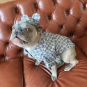 GG風 犬服 ワンちゃん用 パジャマ ドッグウェア 犬の服 チワワ ダックス トイプードル マルチーズ フード付き 夏冬服 寝巻き 寝具 傷なめ防止 抜け毛対策  