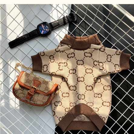 GG ペット服 ブランド ペット用セータ...