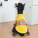 Dickies ボックスロゴTシャツ 薄手 猫用服 半袖 ドッグウェア ディッキーズ 犬服 ログプリントtシャツ ブランド ペット洋服 ストリート系 ブラック ホワイト 10色有 韓国通販