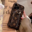 LV ルイヴィトン Gucci グッチ ブランド iphone 14/14 pro/14 pro maxケース インスタ風 カード入れ 小物収納 レザー ジャケット型 アイフォン14/13/12/11カバー コピー レディース メンズ