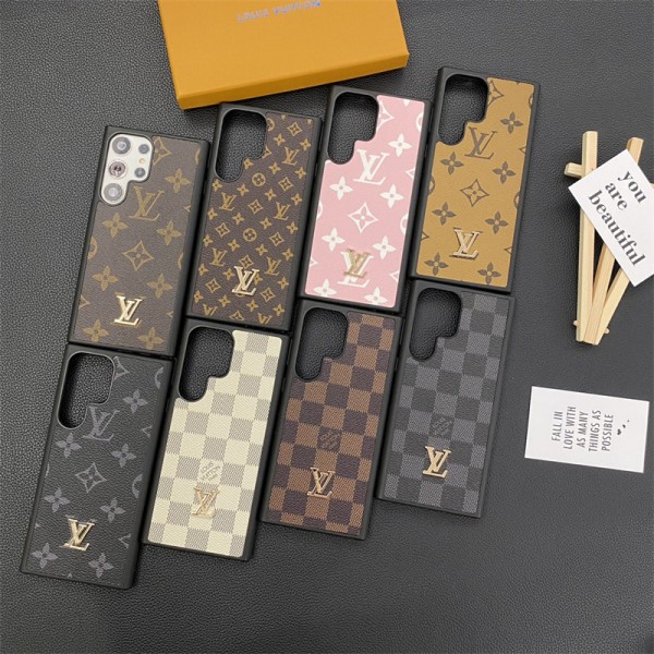 Lv ルイヴィトンブランドiphone 15 plus 14 pro maxケースiphone 15/14 proカバー  samsung s24 s23 ultra a54ケース韓国風セレブ愛用 ギャラクシー s24 ultra アイフォン 15 14 pro maxケース ジャケットスマホケース コピーセレブ愛用全機種対応ハイブランドケース パロディ