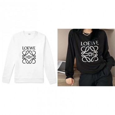 ブランド ロエベ  Tシャツ 長袖 メンズパーカー 綿シャツ 春 秋 冬 おしゃれ LOEWE レディースの上着 ロゴ柄のプリント カジュアル 簡約 多場所対応 ファッション 高品質  S~5XL  激安