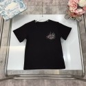 ブランドバレンシアガ親子ウェア Balenciagaペアルック tシャツ  S¬3XL 可愛い おそろい 親子服 半袖Ｔシャツ ペアルック 白 黒 柔らかい シンプル 子供服90¬160CM ベビー 