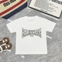 Balenciaga バレンシアガハイブランド親子tシャツ偽物レディースメンズ 半袖Ｔシャツブランド子供服 コピー 90¬160cm S¬3XL 激安屋20代 30代40代tシャツ 激安パロディtシャツ ユニセック ブランド