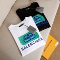 Balenciaga バレンシアガ ペアルック tシャツ 偽物 レディースメンズ ブランド子供tシャツ オーバーサイズ 90¬160CM S¬3XL ブランド男女兼用tシャツ 上着 カジュアル