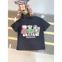 ブランドBurberry バーバリーブランドキッズ服 tシャツオーバーサイズ ブランドペア揃いtシャツ 上着 カジュアル ハイブランド半袖tシャツ 90¬160cm S¬3XL 男女兼用tシャツ 