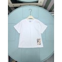 Burberry バーバリー夏 ペアルックtシャツブランドかわいい韓国 子供 tシャツ20代 30代40代tシャツ 激安パロディtシャツ ユニセック ブランド