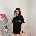 Dior ディオールブランド親子tシャツカットソー コピーハイブランドキッズ服tシャツ 90¬160cm 偽物レディースメンズブランドtシャツ上着カジュアル高品質S¬3XL 