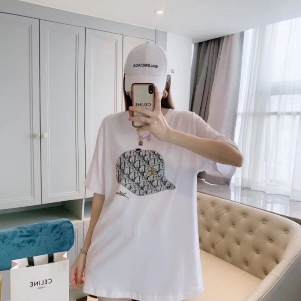 ハイブランドディオール子供服ｔシャツ Dior親子ペアルック メンズ 半袖t シャツ 可愛い おそろい 親子服 親子ペア レディースｔシャツ 半袖 激安 大きいサイズ S M L XL 2XL 3XL 出産祝い 記念日 プレゼント 可愛い 