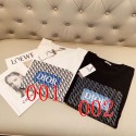 ディオールキッズ服半袖tシャツ ハイブランドDiorペア揃いtシャツ偽物レディースメンズ  90¬160cm 綿100%で型崩れしにくくよれにくいブランドペア揃いtシャツカットソー  S¬3XL コピーブランドtシャツオーバーサイズ