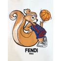 Fendi フェンディブランド親子tシャツカットソー S¬3XL コピーtシャツハイブランド夏ブランド半袖tシャツ 90¬160cm 韓国 パチモン tシャツ