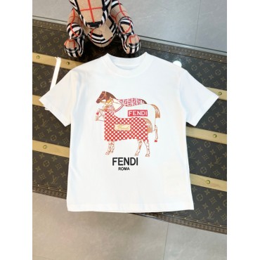 Fendi フェンディブランド子供tシャ...