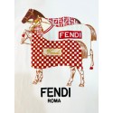 Fendi フェンディブランド子供tシャツ 上着 カジュアル 90¬160cm ハイブランドメンズ 半袖tシャツ 男女兼用 20代 30代40代 レディースtシャツ S¬3XL  激安 パロディ 親子服tシャツ 激安 ユニセック ブランド