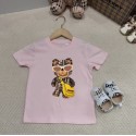 ブランドフェンディ黒白tシャツ夏ブランドFendiペア揃いtシャツ上着カジュアル 綿100% 型崩れしにくくよれにくい ブランド半袖tシャツ20代 30代40代tシャツ 激安パロディ