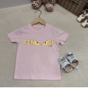 ブランドフェンディ男女兼用tシャツカットソー コピーFendi ペア揃いtシャツ ユニセック ブランド 綿100%で型崩れしにくくよれにくいFendi 半袖tシャツハイブランド夏ブランドtシャツ上着カジュアル S¬3XL 90¬160CM 