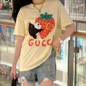 ブランドGg半袖tシャツブランドGG親子 tシャツ高品質 90¬160cm 綿100%で型崩れしにくくよれにくい ペア揃いTシャツカットソーペアカップル 大人の上質Tシャツ