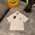 Lv ルイヴィトンハイブランド子供tシャツ 偽物 レディースメンズ ブランドペア揃いtシャツ 上着 カジュアル 韓国 tシャツ20代 30代40代tシャツ 激安パロディ