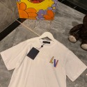Lv ルイヴィトンハイブランド子供tシャツ 偽物 レディースメンズ ブランドペア揃いtシャツ 上着 カジュアル 韓国 tシャツ20代 30代40代tシャツ 激安パロディ