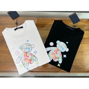 Lv ルイヴィトン夏 親子tシャツブラン...