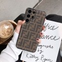 Fendi フェンディハイブランド ギャラクシー s24 ultra s23 plus レディースメンズ激安おしゃれgalaxy s23 s22 s24 plus ultra サムソンnote20ケース 手帳型バッグ型カバー ストラップ付 カード入れ