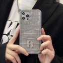 Hermes エルメスiphone 15/14 pro/15 pro max xs/8/7 plusカバー ストラップ付 カード入れiphone 14 15 plusケースカバースタンド付きセレブ愛用全機種対応ハイブランドケース パロディiphone14/13 pro max スマホケース コピー