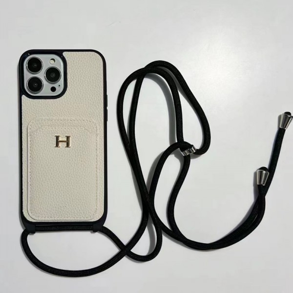 Hermes エルメスブランドiphone 14 plus 15 pro maxケースiphone 15/14 pro/15 pro max xs/8/7 plusカバー ストラップ付 カード入れiphone 14 15 plusケースカバースタンド付きセレブ愛用全機種対応ハイブランドケース パロディ