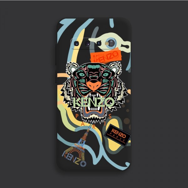 Kenzo ケンゾー samsung s24 s23 ultra a55 a54カバースタンド付き韓国風セレブ愛用 ギャラクシー s24 ultra a55 a54ケース ジャケットスマホケース コピーセレブ愛用全機種対応ハイブランドケース パロディ