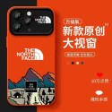 ザ・ノース・フェイス THE NORTH FACEハイブランド アイフォン15 14+ 13 pro maxケース レディースメンズ激安iphone 15/14 pro/15 pro max xs/8/7 plusカバー ストラップ付 カード入れセレブ愛用全機種対応ハイブランドケース パロディiphone14/13 pro max スマホケース コピー