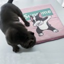 ブランド シュプリーム ペット ベッド マット 猫犬用品 マットかわいい ワンちゃん柄  冷感 supreme 猫 犬 クールマット 洗える 通気性 かわいい 滑り止め カーペット