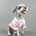 ブランド フェンディ ペット服 犬カーディガン 透かし彫り設計 通気性高い fendi 犬ニット服 猫服 ドッグウェア ファッション 高品質 ペットウェア カワイイ犬のセーター 柔らかい 快適 S-XXL 気心地良い