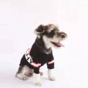 Givenchy ブランド ジバンシィ ペットウェア 犬服 セーター 黒色 パーカー ドッグウェア 秋冬 厚い 保温 かわいい 小型犬用品 ニットセーター トイプードル/テディー/シュナウザー小型犬 対策 ロゴ付き