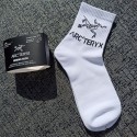 ARC'TERYX アークテリクスレディース向け 靴下 かわいいコットン 靴下 メンズ 通気性ブランドミドルソックス 高品質上質な コットン ソックス くつした