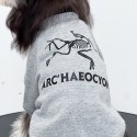 ARC'TERYX アークテリクスブランドペットパーカー ペット洋服 パロディ ご主人服 犬ウェア 激安 パロディ ペット服 秋春 暖かいブランドお親子服ペット用服 トイプードル チワワ ダックス XS¬9XL 