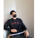 ファッション ブランド バレンシアガ パーカー メンズ 黒白 BALENCIAGA 長袖Tシャツ 裏起毛 暖かい トレーナー 女の子 個性英字ロゴ スウェットシャツ 定番 丸首 おしゃれ 男女兼用 薄型tシャツ 春秋冬 高品質 肌に優しい S~5XL