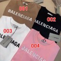 Balenciaga バレンシアガハイブランドtシャツ偽物レディースメンズブランドtシャツ高品質ブランド 服 コピー 激安屋大人の上質Tシャツ 男女通用 S - 4XL