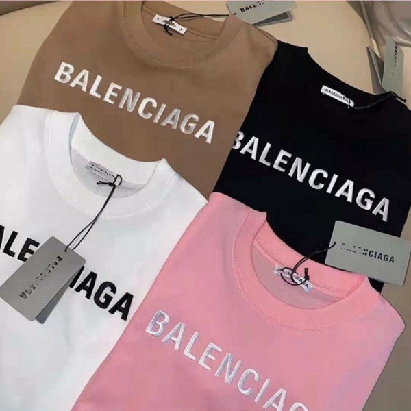 Balenciaga バレンシアガハイブランドtシャツ偽物レディースメンズブランドtシャツ高品質ブランド 服 コピー 激安屋大人の上質Tシャツ 男女通用 S - 4XL