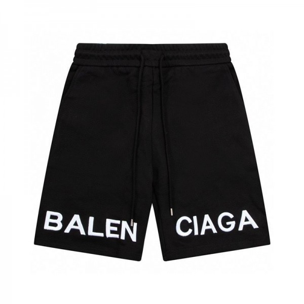 バレンシアガ ハーフパンツ レディース 夏 ハーフ Balenciaga ジャージ 下 スウェット  M - 5XL ショートパンツ カジュアル 半ズボン ワンポイント