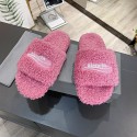 ハイブランド バレンシアガルームシューズ もこもこ Balenciaga冬用スリッパ ボアスリッパ フリーススリッパ 室内 来客用 防寒 暖かい 洗える メンズ レディース 北欧 滑り止め 静音 225¬280