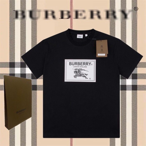 Burberry バーバリー夏tシャツブランドかわいいブランドtシャツ上着カジュアル韓国 パチモン tシャツブランド 服 コピー 激安屋 M - 3xl